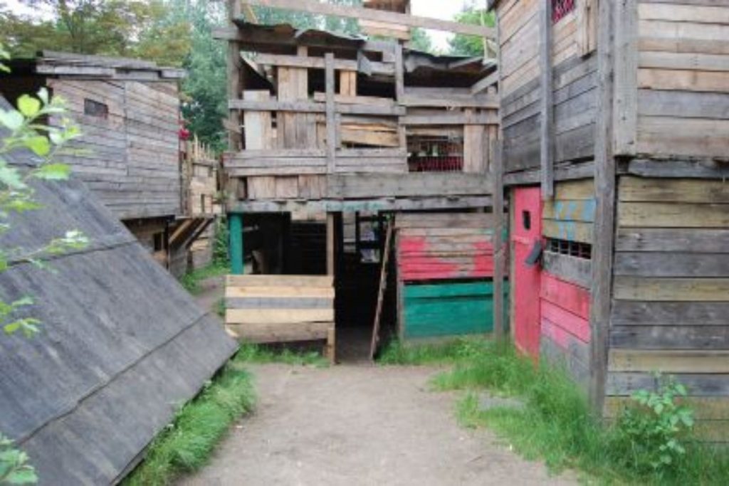 Abenteuerspielplatz Düsseldorf-Eller, 2008 (Foto: Rainer Deimel)
